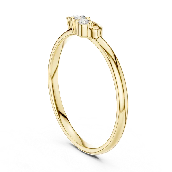 18K_Gold_Vermeil_&_Lab_Grown_Diamond_Rings_For_Women_|_Pure_925_Silver