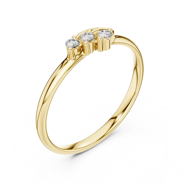 18K_Gold_Vermeil_&_Lab_Grown_Diamond_Rings_For_Women_|_Pure_925_Silver