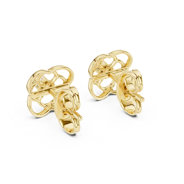 18K_Gold_Vermeil_&_Lab_Grown_Diamond_Floral_Earrings_For_Women_|_Pure_925_Silver