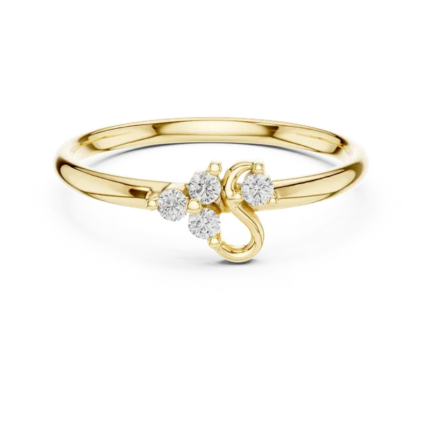 18K_Gold_Vermeil_&_Lab_Grown_Diamond_Rings_For_Women_|_Pure_925_Silver