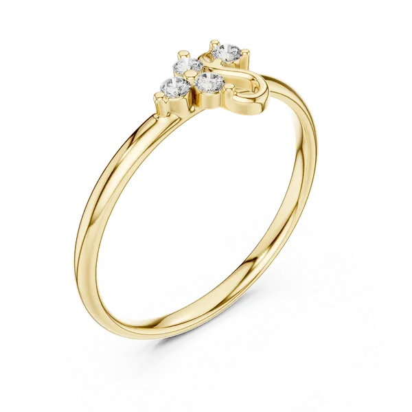 18K_Gold_Vermeil_&_Lab_Grown_Diamond_Rings_For_Women_|_Pure_925_Silver
