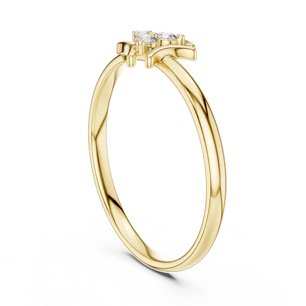 18K_Gold_Vermeil_&_Lab_Grown_Diamond_Rings_For_Women_|_Pure_925_Silver