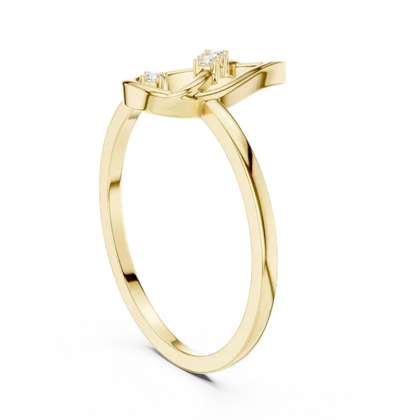 18K_Gold_Vermeil_&_Lab_Grown_Diamond_Rings_For_Women_|_Pure_925_Silver