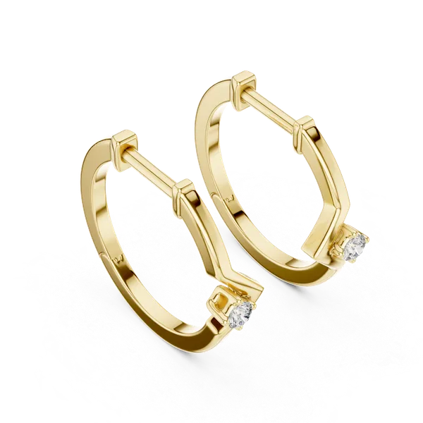 18K_Gold_Vermeil_&_Lab_Grown_Diamond_Zigzag_Earrings_For_Women_|_Pure_925_Silver