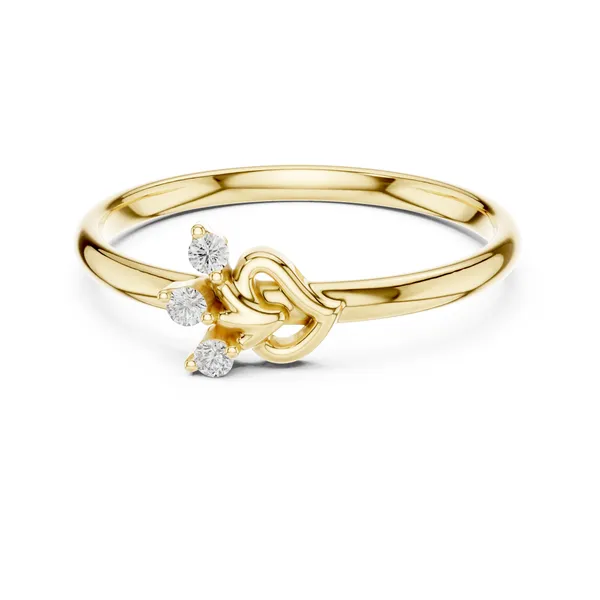 18K_Gold_Vermeil_&_Lab_Grown_Diamond_Rings_For_Women_|_Pure_925_Silver