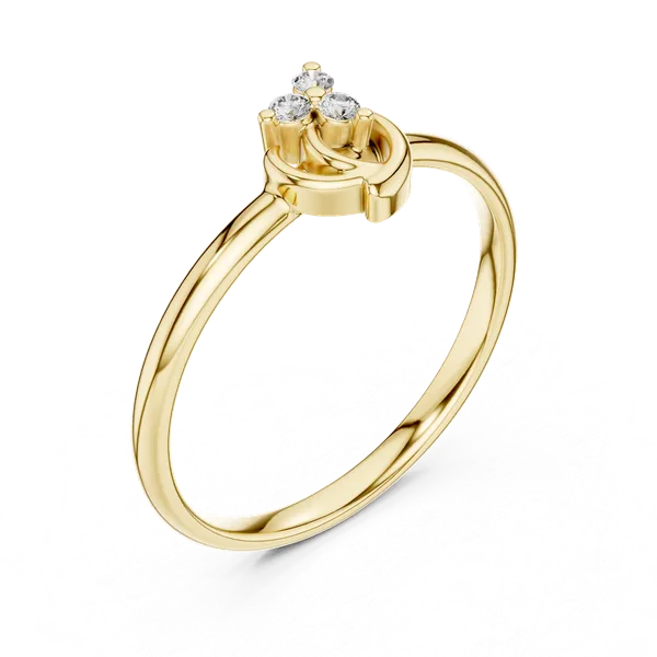 18K_Gold_Vermeil_&_Lab_Grown_Diamond_Rings_For_Women_|_Pure_925_Silver