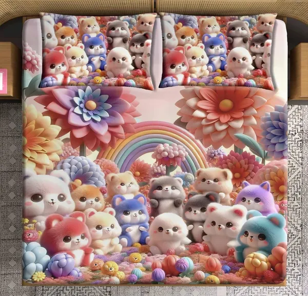 Multicolor_Cotton_Bedsheet_Set_For_Bed_Room