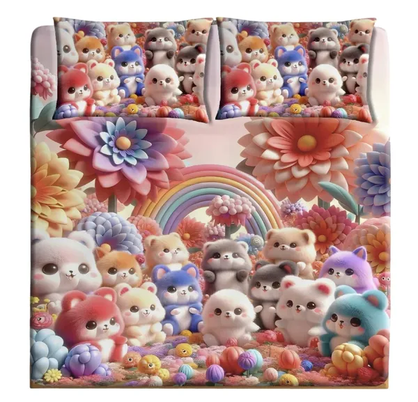 Multicolor_Cotton_Bedsheet_Set_For_Bed_Room
