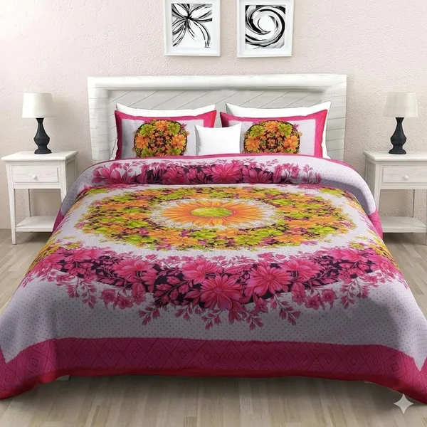 Multicolor_Cotton_Bedsheet_Set_For_Bed_Room
