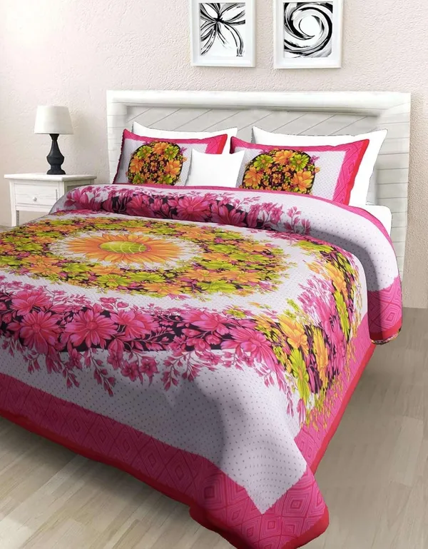 Multicolor_Cotton_Bedsheet_Set_For_Bed_Room