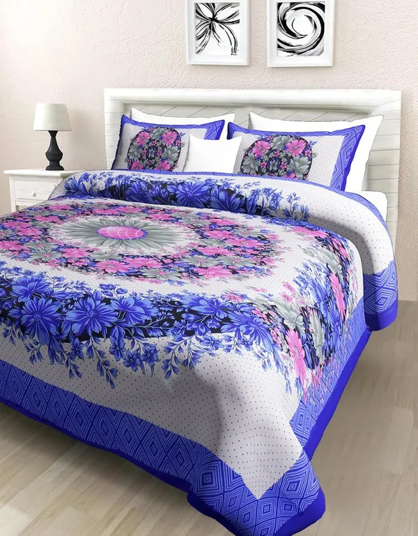 Multicolor_Cotton_Bedsheet_Set_For_Bed_Room
