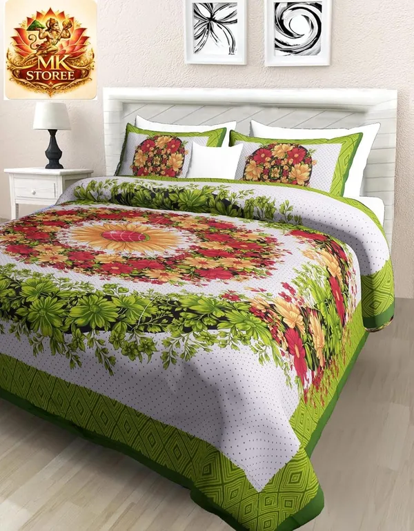 Multicolor_Cotton_Bedsheet_Set_For_Bed_Room