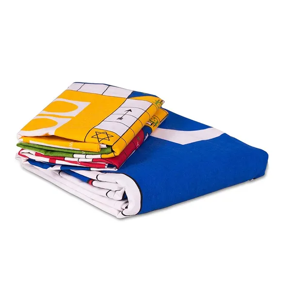 Multicolor_Jute_Bedsheet_Set_For_Bed_Room