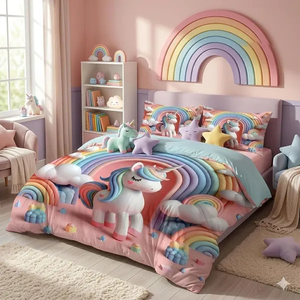 Heavy_7D_Digital_Glace_Cotton_Super_King_Size_Printed_Flat_Double_Bedsheet,_90X100_Inches_With_2_Pillow_Cover_Soft_Lightweight