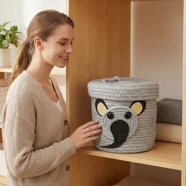 White_Jute_Storage_Basket_For_Home_Storage