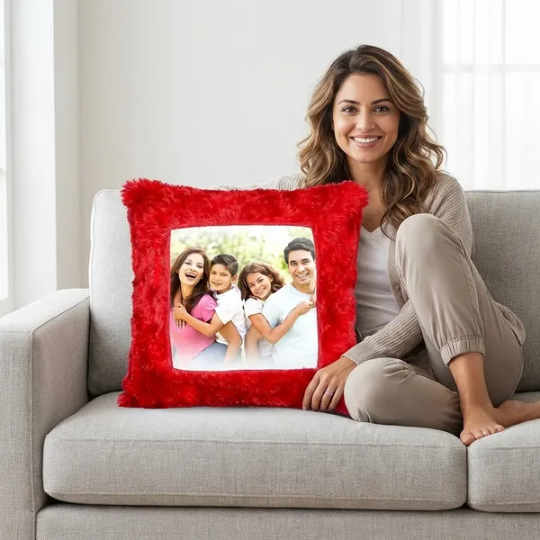 Customisable_Red_Plastic_Cushion_For_Home_Furnishing