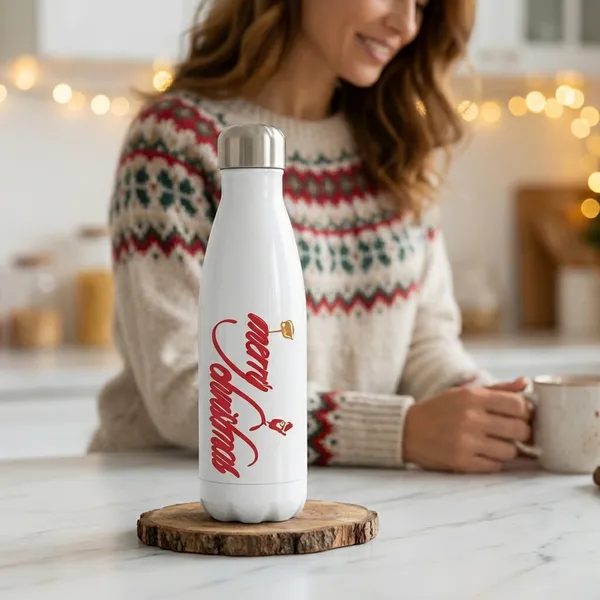 Customisable_White_Stainless_Steel_Water_Bottle_For_Kitchen_Dining