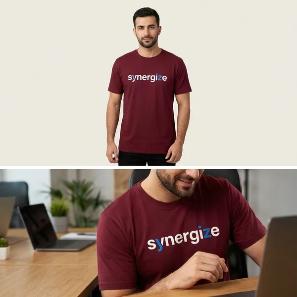 Customisable_Maroon_Cotton_Premium_T-Shirt_For_Men