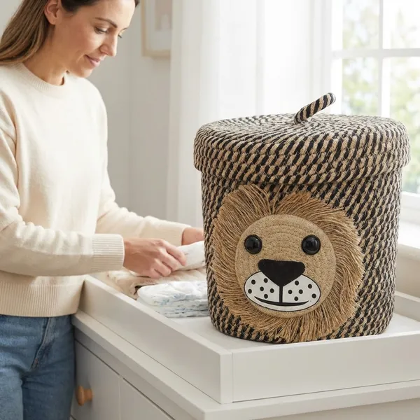 Brown_Jute_Storage_Basket_For_Home_Storage