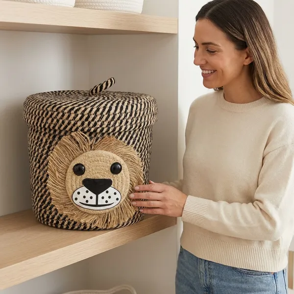 Brown_Jute_Storage_Basket_For_Home_Storage