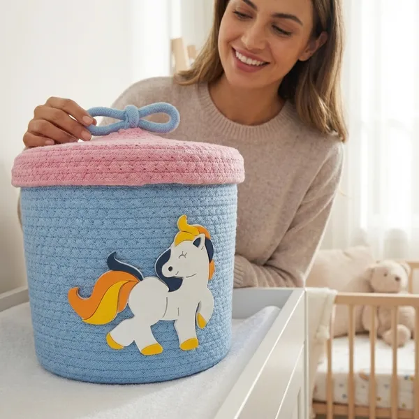 Skyblue_And_Pink_Jute_Storage_Basket_For_Home_Storage
