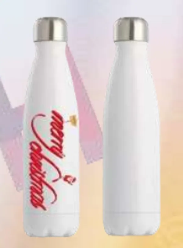 Customisable_White_Stainless_Steel_Water_Bottle_For_Kitchen_Dining