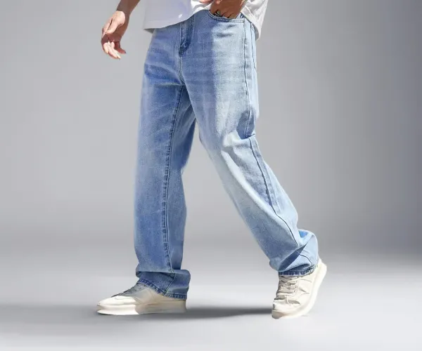 Light_Blue_Baggy_Fit_Denim_Jeans_For_Men