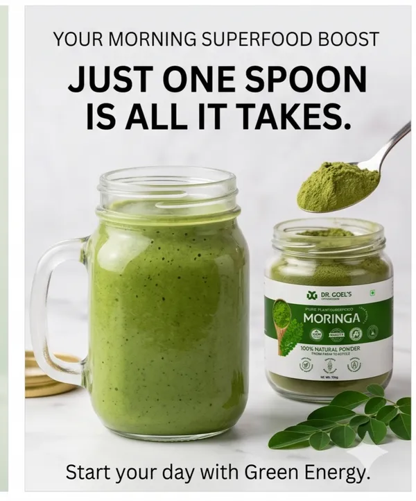 Dr._Goel's_100%_Natural_Moringa_Leaf_Powder_125g_-_For_Bone_strength_and_Immunity