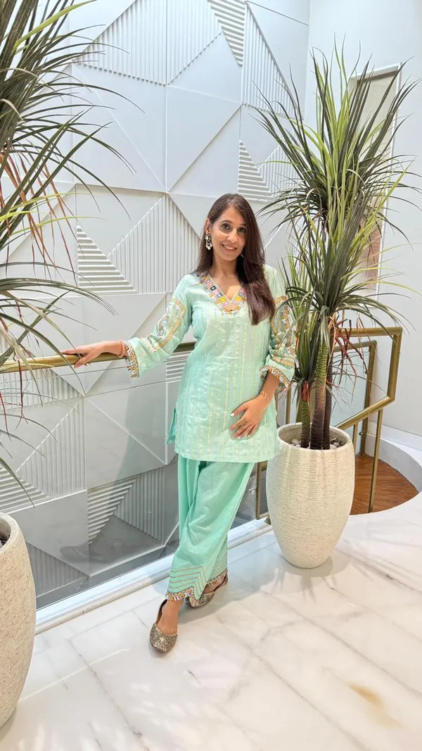 Light_Blue_cotton_Kurta_Pajama_Set_For_Women