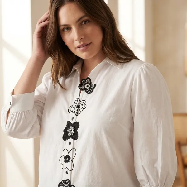 White_cotton_Button-Down_Shirt_For_Women