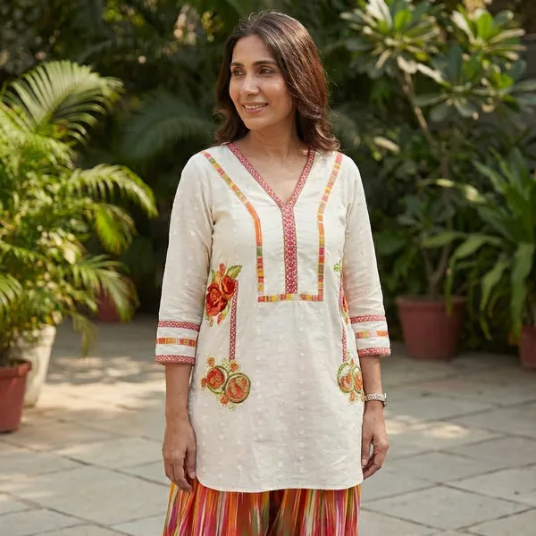 Multicolor_cotton_Kurti_With_Patiala_Set_For_Women