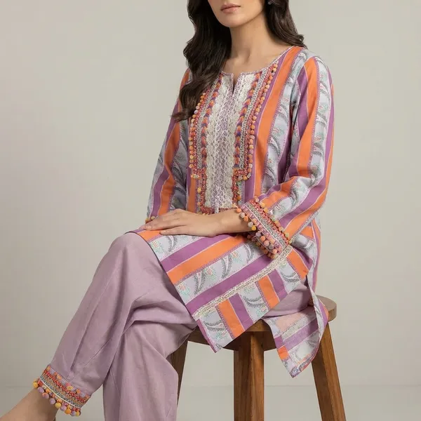 Multicolour_cotton_Kurti_For_Women