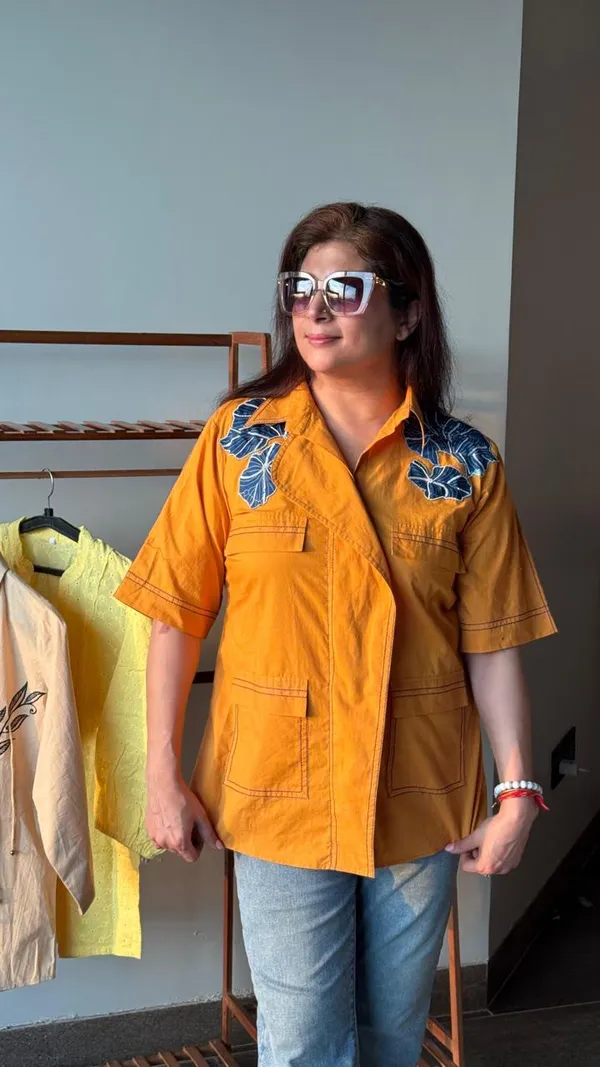 Mustard_cotton_Utility_Shirt_For_Women