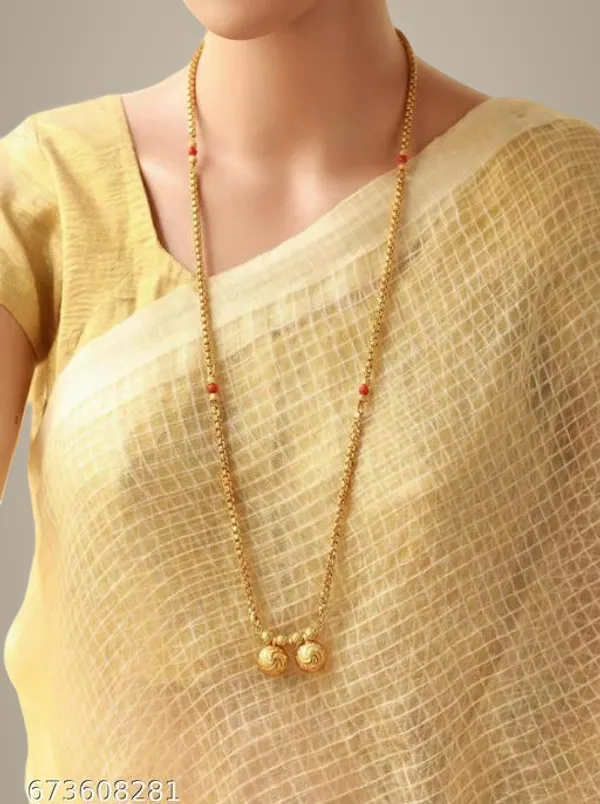 Premium_Line_Gold_Plated_Mangalsutra_For_Women_Daily_Wear_Black_Beads_Traditional_Mangalsutra_Lightweight_Alloy_Gold_Chain_Mangalsutra