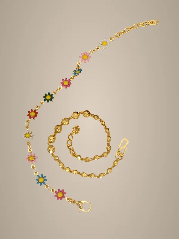 Colorful_Daisy_Flower_Chain_Bracelet_with_Adjustable_Clasp