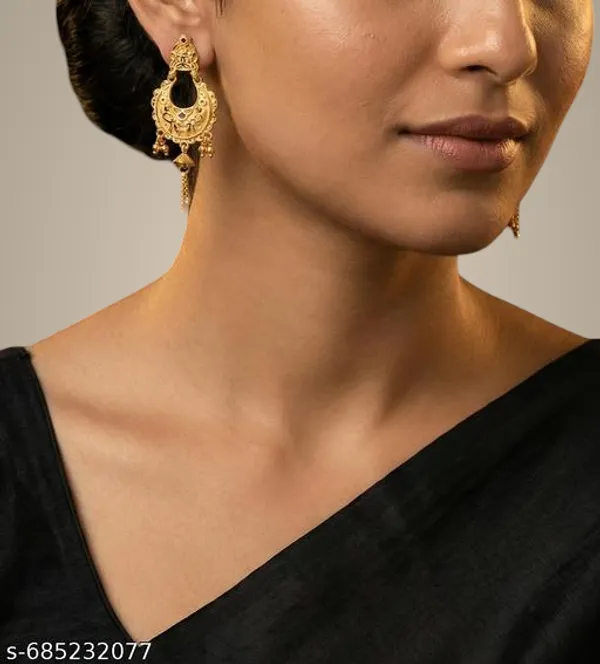 Traditional_Gold_Plated_Latkan_Earrings_For_Women_Girls_Latest_Fancy_Drop_Earrings_With_Chain_Design_Ethnic_Party_Wear_Jewelry