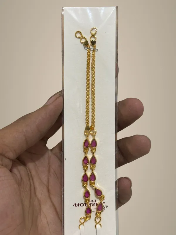 Gold-Plated_Ruby_Chain_Bracelet