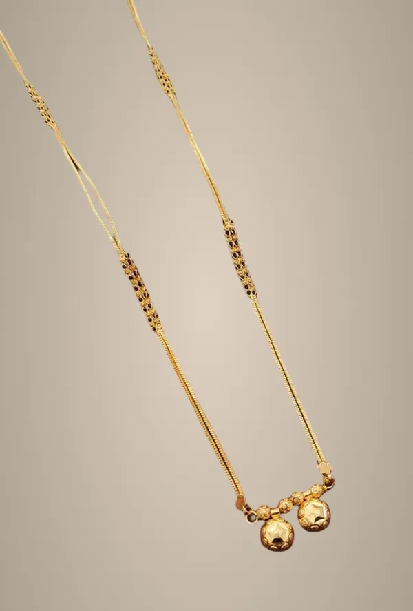 Micro_Gold_Plated_36_Inch_Long_Double_Line_Mangalsutra_For_Women_Traditional_Pinjra_Pattern_Daily_Wear_Mangalsutra_Chain_Brass_Metal_Fancy_Ethnic_Jewellery_Necklace