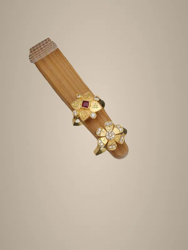 Gold-Toned_Floral_Ring_Set_with_Ruby_and_White_Stone_Accents
