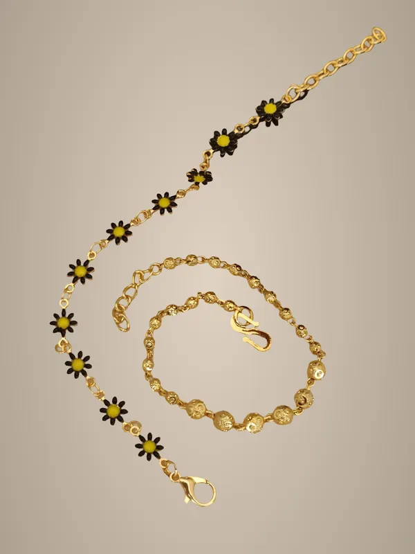 Sunflower_Chain_Anklet_-_Gold_Tone_Floral_Ankle_Bracelet