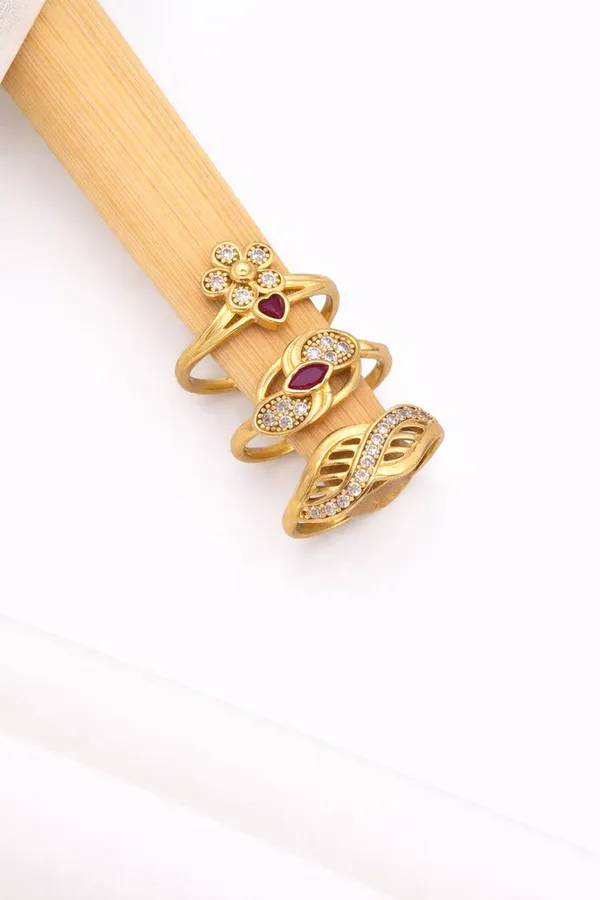 Set_Of_3_Traditional_Gold_Tone_Bichiya_Stylish_Stone_Leg_Rings_Jodvi_For_Ladies