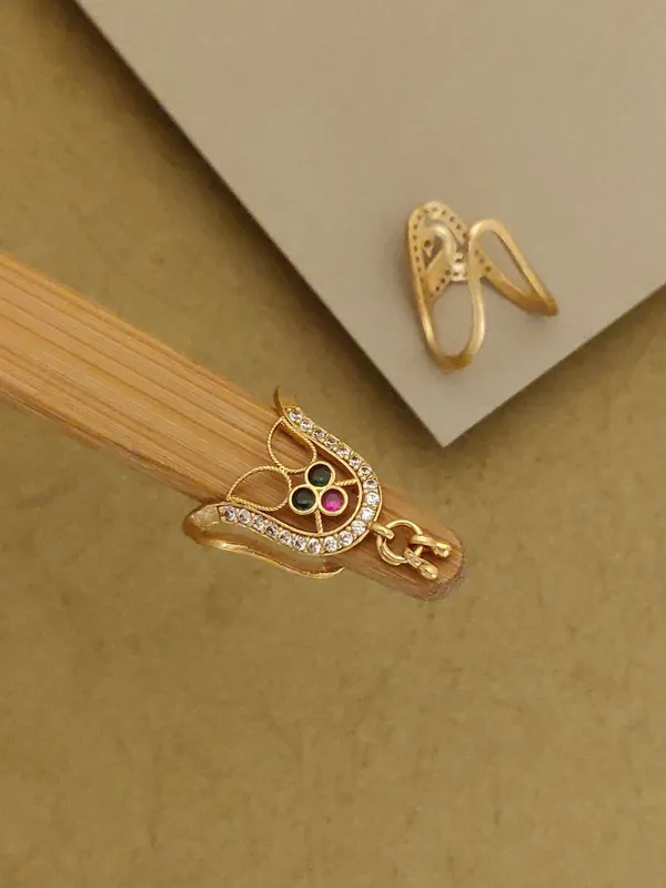 Gold-Plated_Cat_Charm_Adjustable_Ring_Set