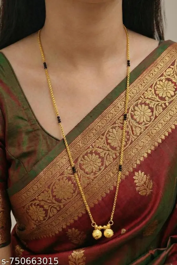Premium_Line_Gold_Plated_Mangalsutra_For_Women_Daily_Wear_Red_Beads_Traditional_Mangalsutra_Lightweight_Alloy_Gold_Chain_Mangalsutra