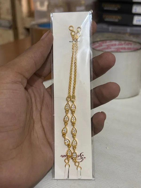 Women_Gold_Plated_Pear_Shape_Ad_Stone_Kan_Chain_Elegant_Double_Layer_Ear_Chain_Wedding_Party_Wear_Jewellery