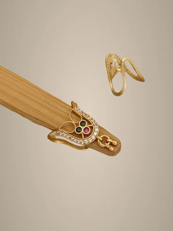Gold-Plated_Cat_Charm_Adjustable_Ring_Set