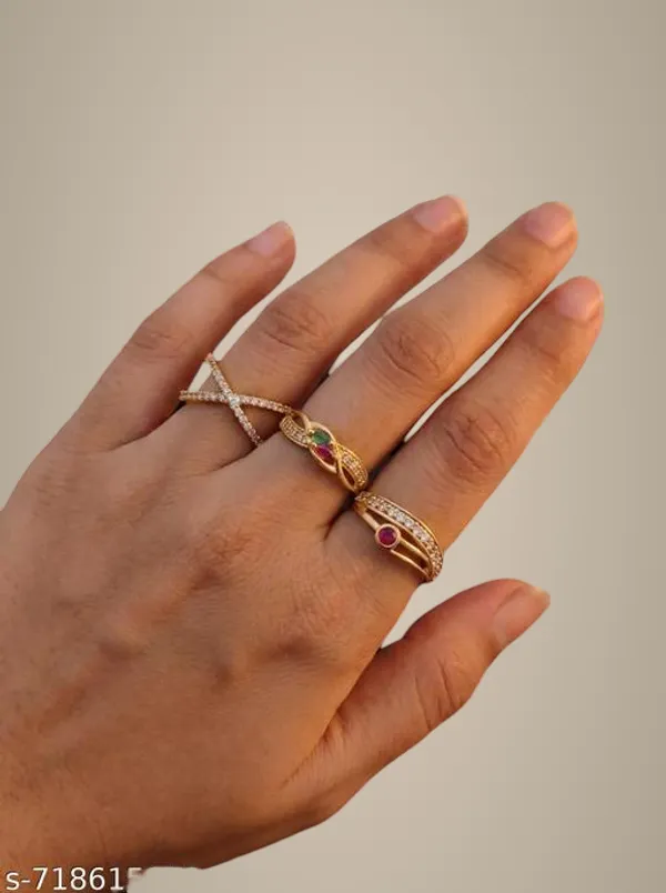 Gold_Plated_Criss_Cross_Cz_Diamoond_Studded_Free_Size_Adjustable_Finger_Ring_For_Women_Girls_Stylish_Party_Daily_Wear