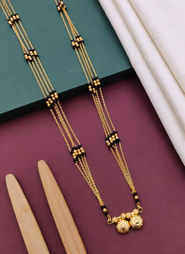 Traditional_Gold-Toned_Mangalsutra_Chain_with_Black_Beads_and_Pendant