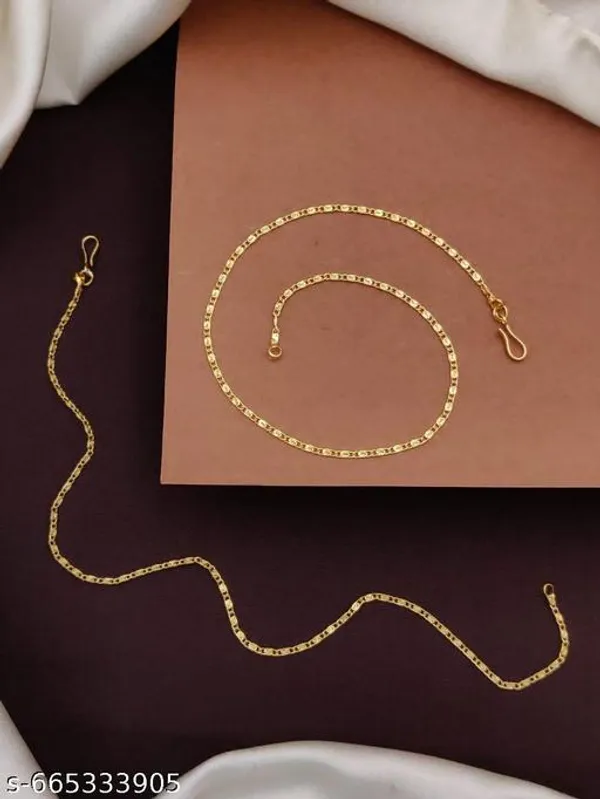 18k_Gold_Plated_Minimalist_Chain_Anklet_For_Women_Simple_Rectangular_Bar_Daily_Wear_Payal_Anti_Tarnish_Skin_Friendly_Leg_Chain_Stylish_Foot_Jewelry_Gift