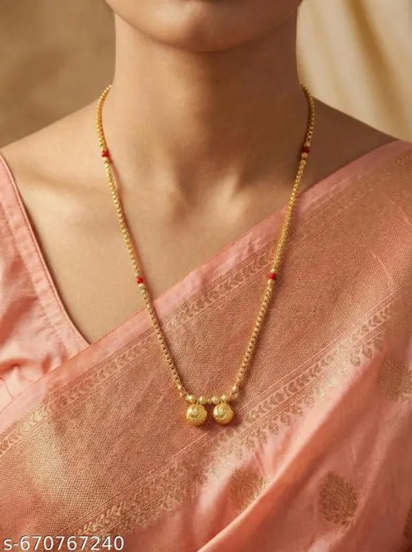 Premium_Line_Gold_Plated_Mangalsutra_For_Women_Daily_Wear_Black_Beads_Traditional_Mangalsutra_Lightweight_Alloy_Gold_Chain_Mangalsutra