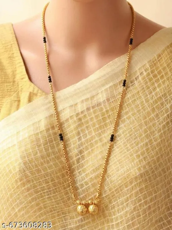 Premium_Line_Gold_Plated_Mangalsutra_For_Women_Daily_Wear_Black_Beads_Traditional_Mangalsutra_Lightweight_Alloy_Gold_Chain_Mangalsutra